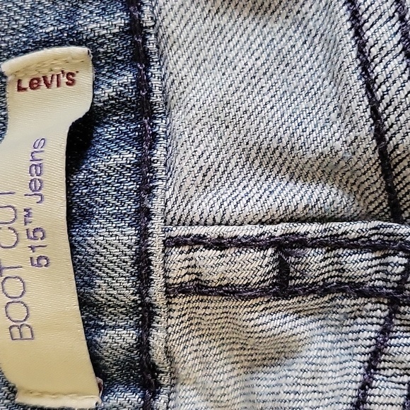 Levis Denim Blue Women's Shorts - Picture 3 of 4